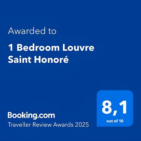 1 Bedroom Louvre Saint Honore Free Netflix Paris Ngoại thất bức ảnh